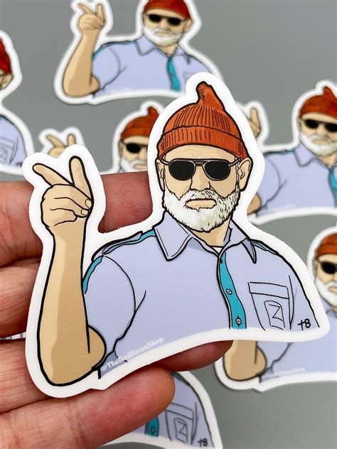 RePop Gifts | Vinyl Decal - Steve Zissou - Bill Murray