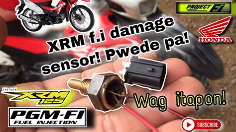 XRM F I Temperature SENSOR REPAIR YouTube