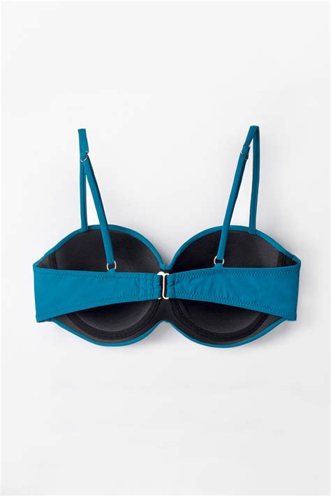 Sapphire Blue Wrap Bikini Top