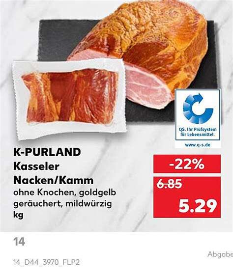 K Purland Kasseler Nacken Kamm Angebot Bei Kaufland