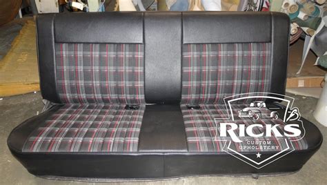 1947 1987 Chevy Truck Plaid Bench Seat Covers