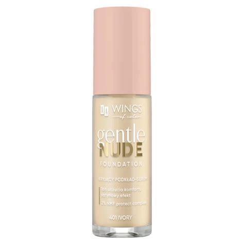 AA Wings Of Color Gentle Nude Foundation 401 Ivory 30ml Hapillbox Gr
