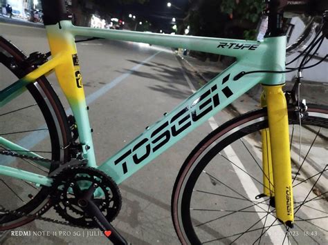 2023 TOSEEK R TYPE AERO ALLOY 2x9 ROADBIKE Sports Equipment Bicycles