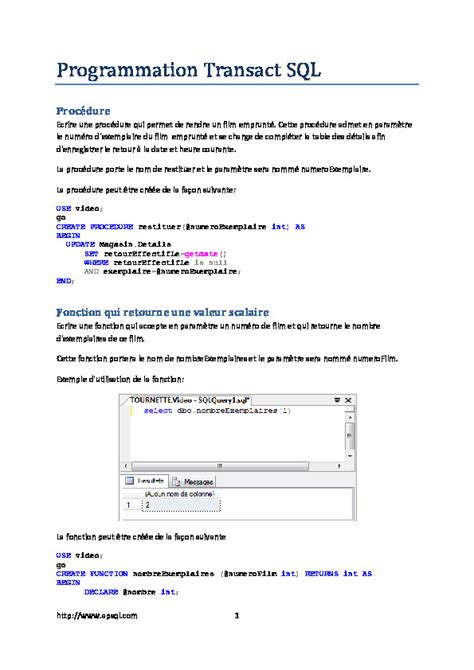 Apprendre la base de donnée Oracle Télécharger cours informatique en PDF