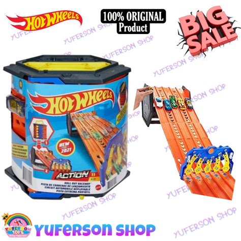 Jual Hotwheels Hot Wheels RollOut Roll Out Raceway GYX Shopee Indonesia