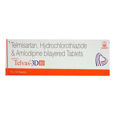 Telvas D Mg Strip Of Tablets Amazon In Health Personal Care