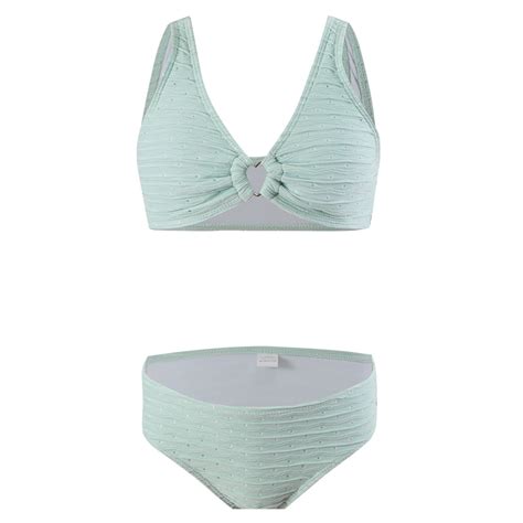 Girl S Piece Bikini Bathing Suit High Waisted Spaghetti Strap Bikini Set Criss Cross Swimsuit