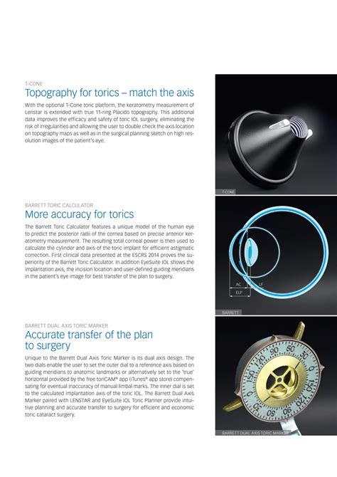 LENSTAR 900 The Toric Suite | PDF | Eye and Vision Conditions