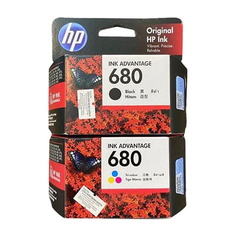 Original Hp 678 Combo Set Ink Cartridge