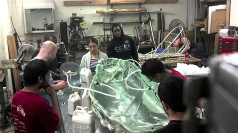 Carbon Fiber Infusion Process For Sae Supermileage Shell Part Youtube