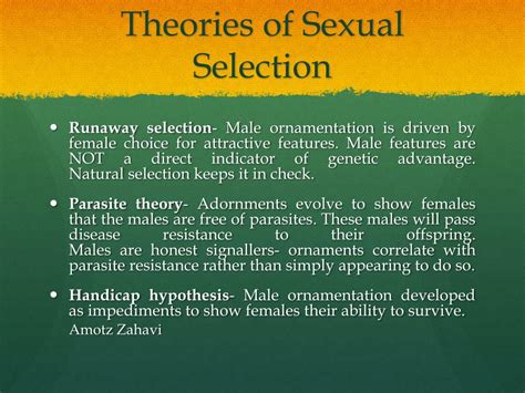 Ppt Sexual Selection Powerpoint Presentation Free Download Id1546650