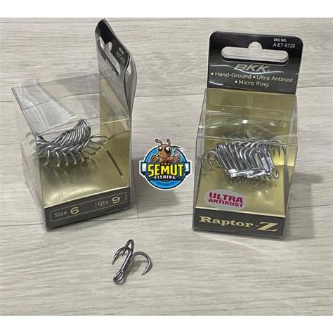 Jual Kail Bkk Treble Hook Raptor Z X Strong Shopee Indonesia