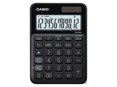 Calculatrice De Bureau Casio Ms Uc Contact Maxiburo