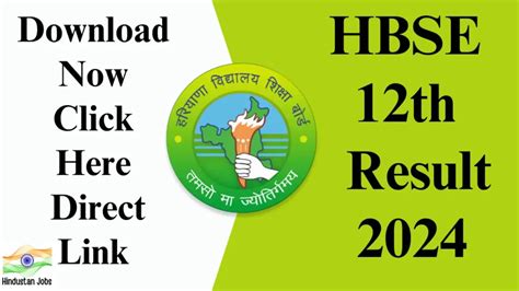 Hbse 12th Result 2024 Out Today Check Here