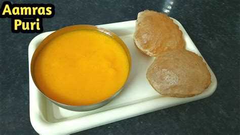 आम रस पर खइय गरम क दर भगइय Aamras Puri Recipe Mango