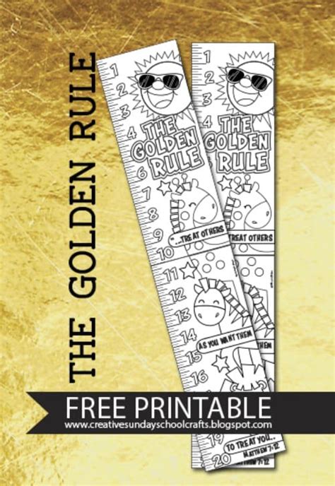 Golden Rule Printable