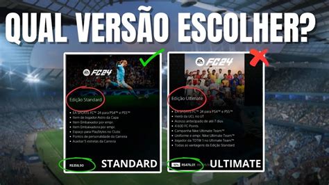 NÃO COMETA ESSE ERRO AO ESCOLHER QUAL VERSÃO COMPRAR DO EA SPORTS FC 24