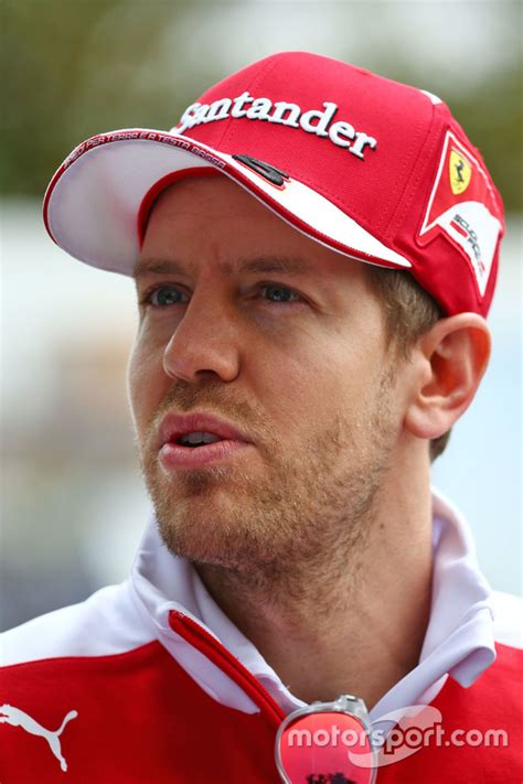 Sebastian Vettel Ferrari At Australian Gp