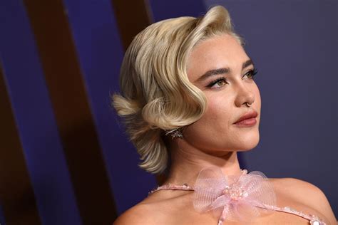 Florence Pugh Does Modern Marilyn At The Governors Awards | Vogue