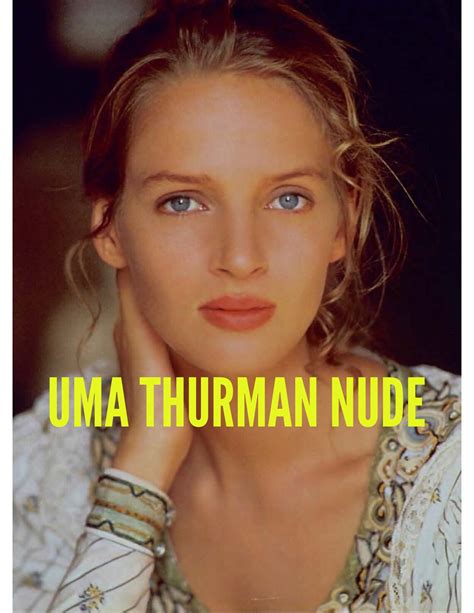 Uma Thurman Nude Playboy Photo Vintage Wall Art Decor Pinup Etsy