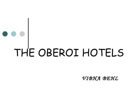 Oberoi Hotels Logo - LogoDix