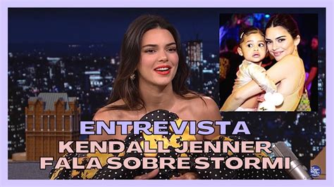 LEGENDADO Kendall Jenner Falando Sobre Stormi Ter Um Crush Em Seu