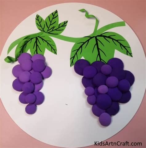 Grapes Art And Craft