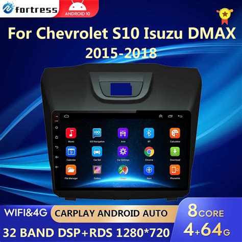 Android 11 0 Carro Dvd Player Para Chevrolet Holden S10 Trailblazer