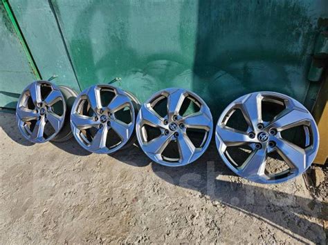 Оригинальные диски Toyota Raf4, 18", 4 шт, 5x114.3, 60,1 мм. 4 шт, б/у ...