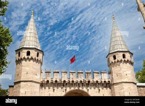 The Topkapi Palace Is A Large Palace In Istanbul Hi Res Stock