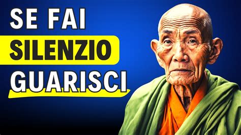 IL POTERE DEL SILENZIO Autoguarigione Storia Zen Di Crescita