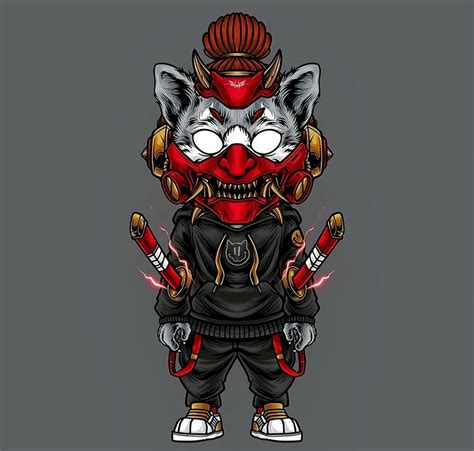 Pin By Lyfe Logik On Featured Pins In Seni Samurai Ilustrasi