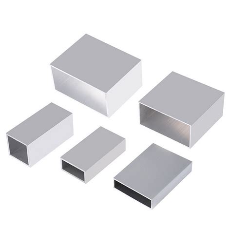 Customized Hollow Aluminum Rectangular Tube Manufacturers Suppliers