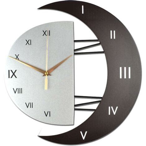 Horloge Murale Moderne Design Silencieuse Horloge Cuisine Cadre En