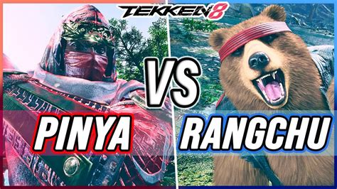 T8 Pinya Raven Vs Rangchu Kuma Tekken 8 YouTube