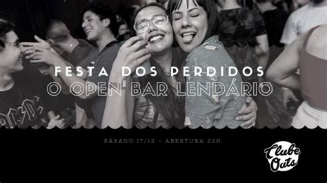 Festa Dos Perdidos Open Bar Pista Rock Pista Funk Pop