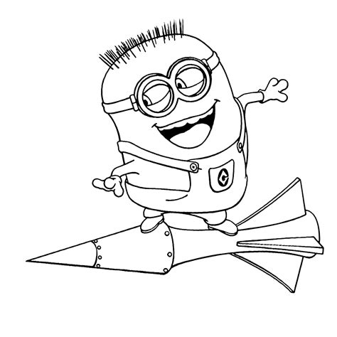 Ausmalbild Minions - Minions Ausmalbilder Zum Ausdrucken