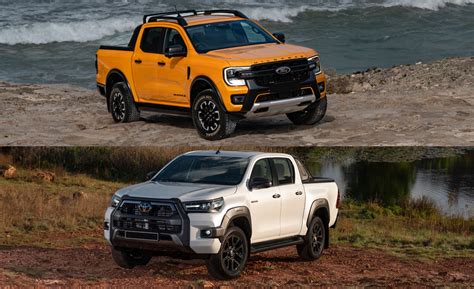 New Ford Ranger Wildtrak X Vs Toyota Hilux Legend Rs R Million