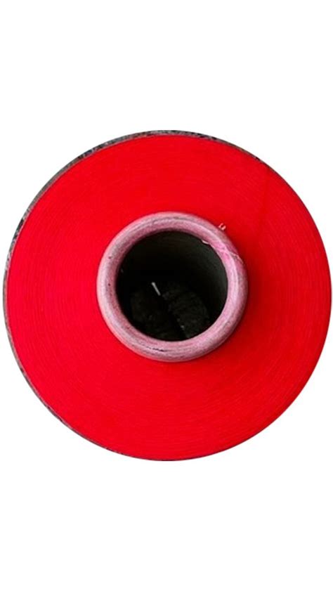 Red Glitter Dupion Dyed Polyester Yarn For Textile Industry At Rs