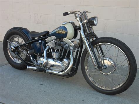 Shovelhead Springer Bobber Motorcycle Harley Bobber Harley Bikes