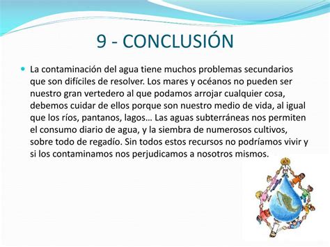 PPT LA CONTAMINACIÓN DE LAS AGUAS PowerPoint Presentation free