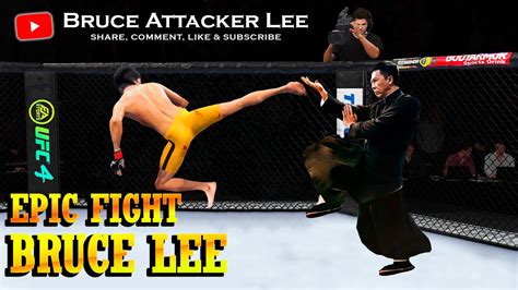 Ufc Bruce Lee Vs Ip Man Wing Chun Ea Sports Ufc Youtube