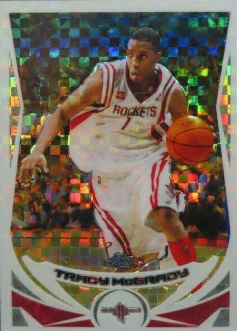 Tracy McGrady 2004 Topps Chrome 136 X Fractor 110 RAW Price Guide