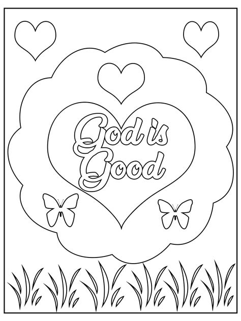 23 God Is Love Coloring Pages And Show Your Love – Free Coloring Pages ...