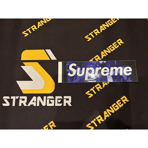 Supreme Box Logo Sticker Collection Shopee Thailand