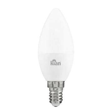 Lâmpada Led Vela Bulbo Leitoso 4W 6 500K Branca Fria Bivolt Kian