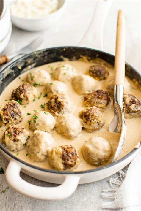 Swedish Meatballs - The Forked Spoon