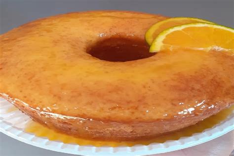 Bolo de Laranja Fácil e Fofinho