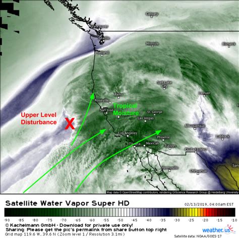 Major Atmospheric River Set To Impact California | Weather.us Blog