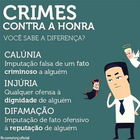 Difamação Calúnia E Injúria Qual A Diferença